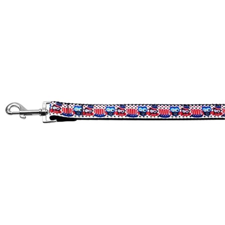 MIRAGE PET PRODUCTS Proud Owls Nylon Dog Leash0.38 in. x 6 ft. 125-084 3806